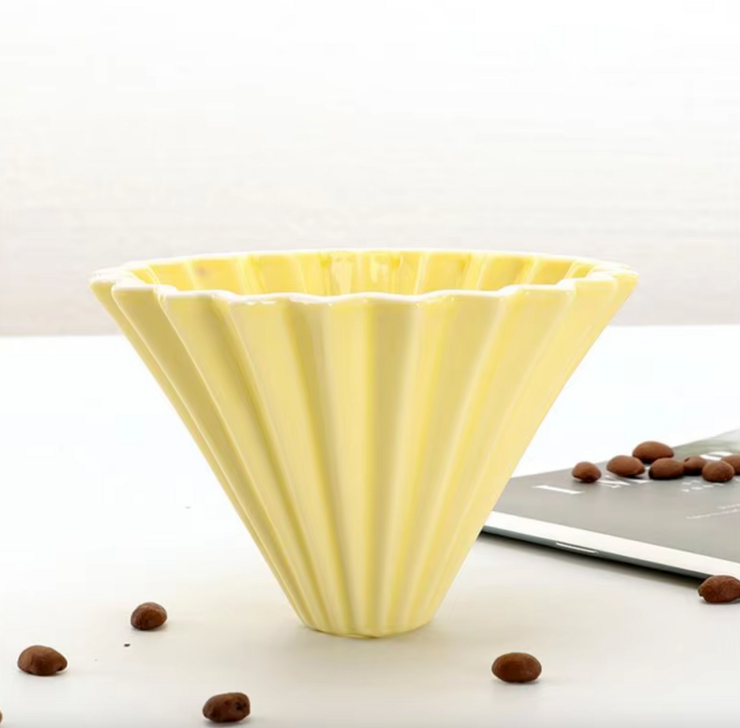 Porte filtre à café en céramique 3/4 tasses