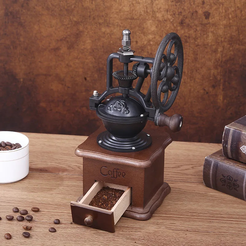 Moulin à café Vintage en bois