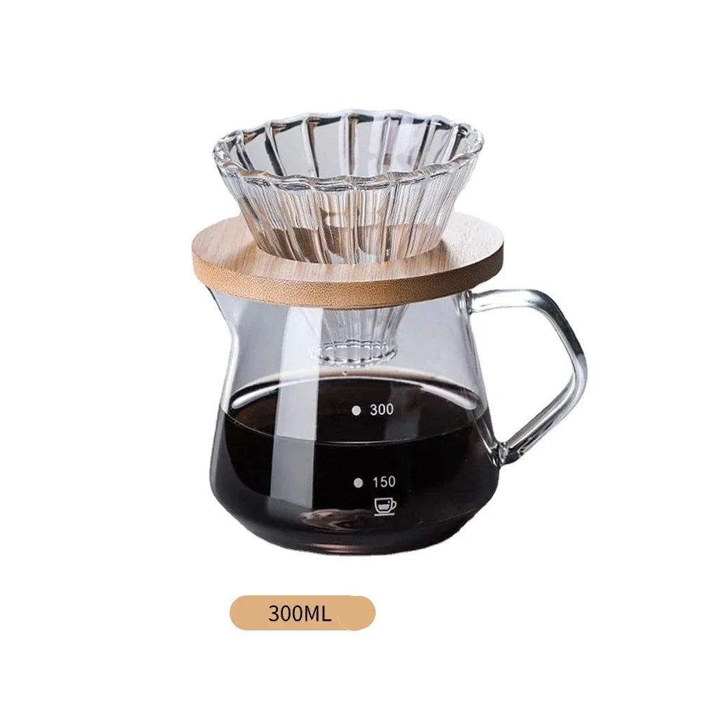 Ensemble cafetière goutte à goutte