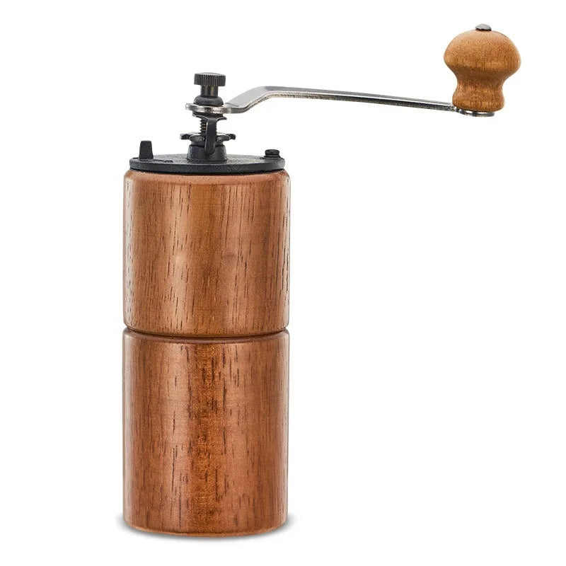 Moulin à café en bois avec mouture réglable
