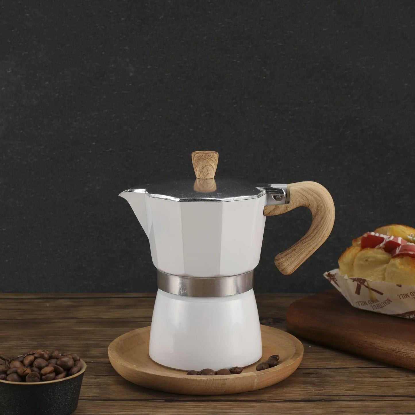 Cafetière italienne "en couleur" 3 tasses