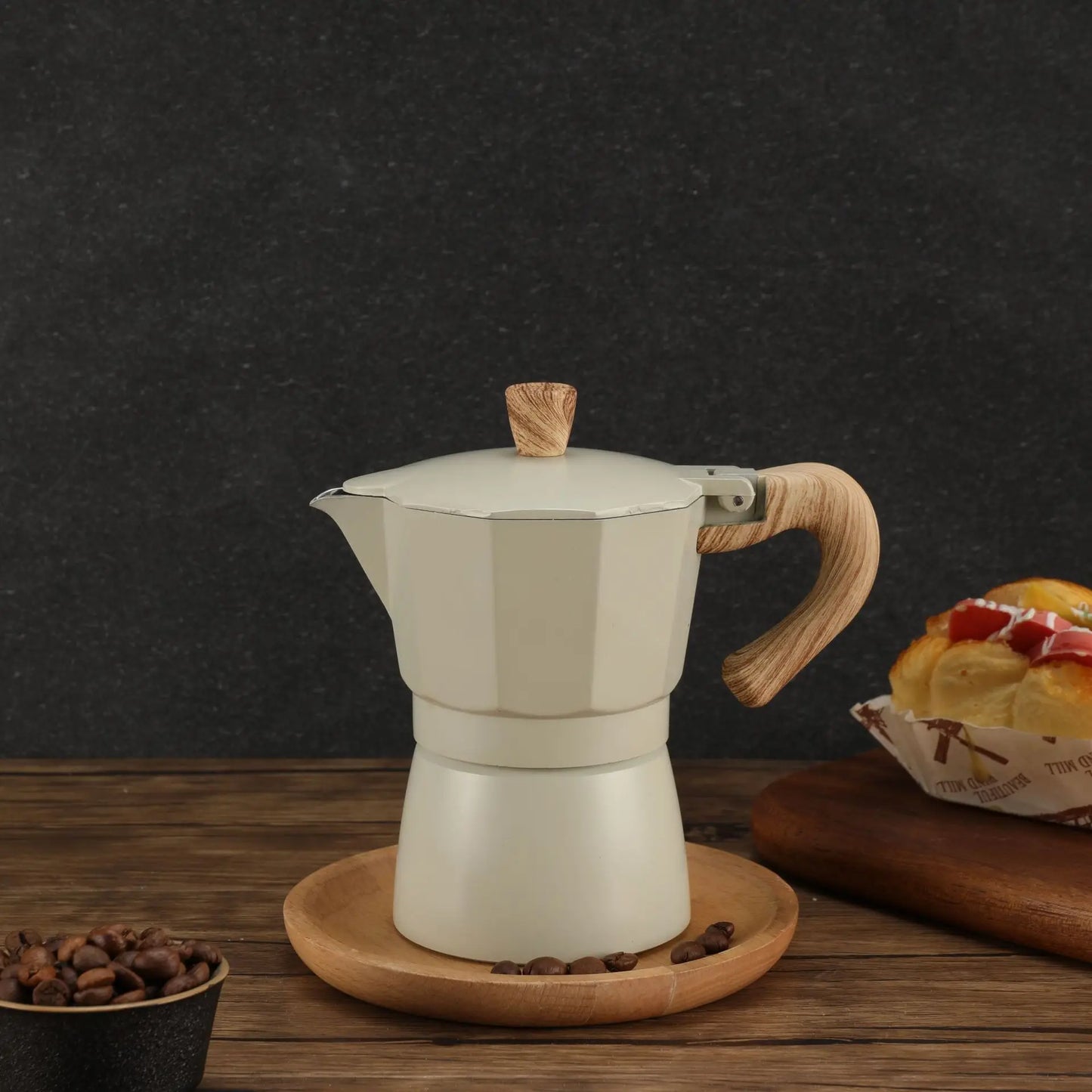 Cafetière italienne "en couleur" 3 tasses