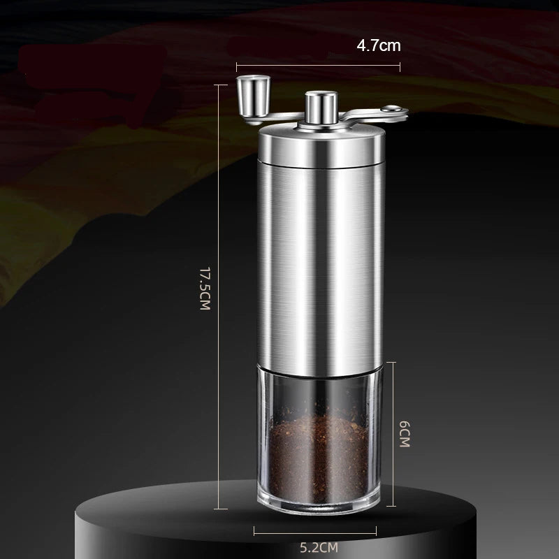 Moulin à café portable inox ou bois