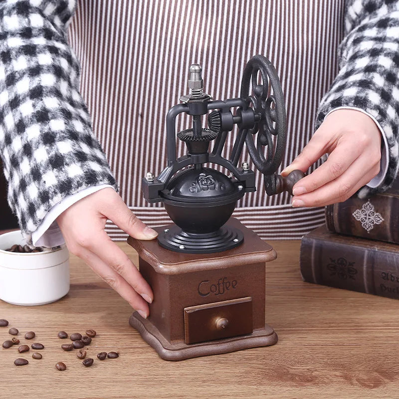 Moulin à café Vintage en bois