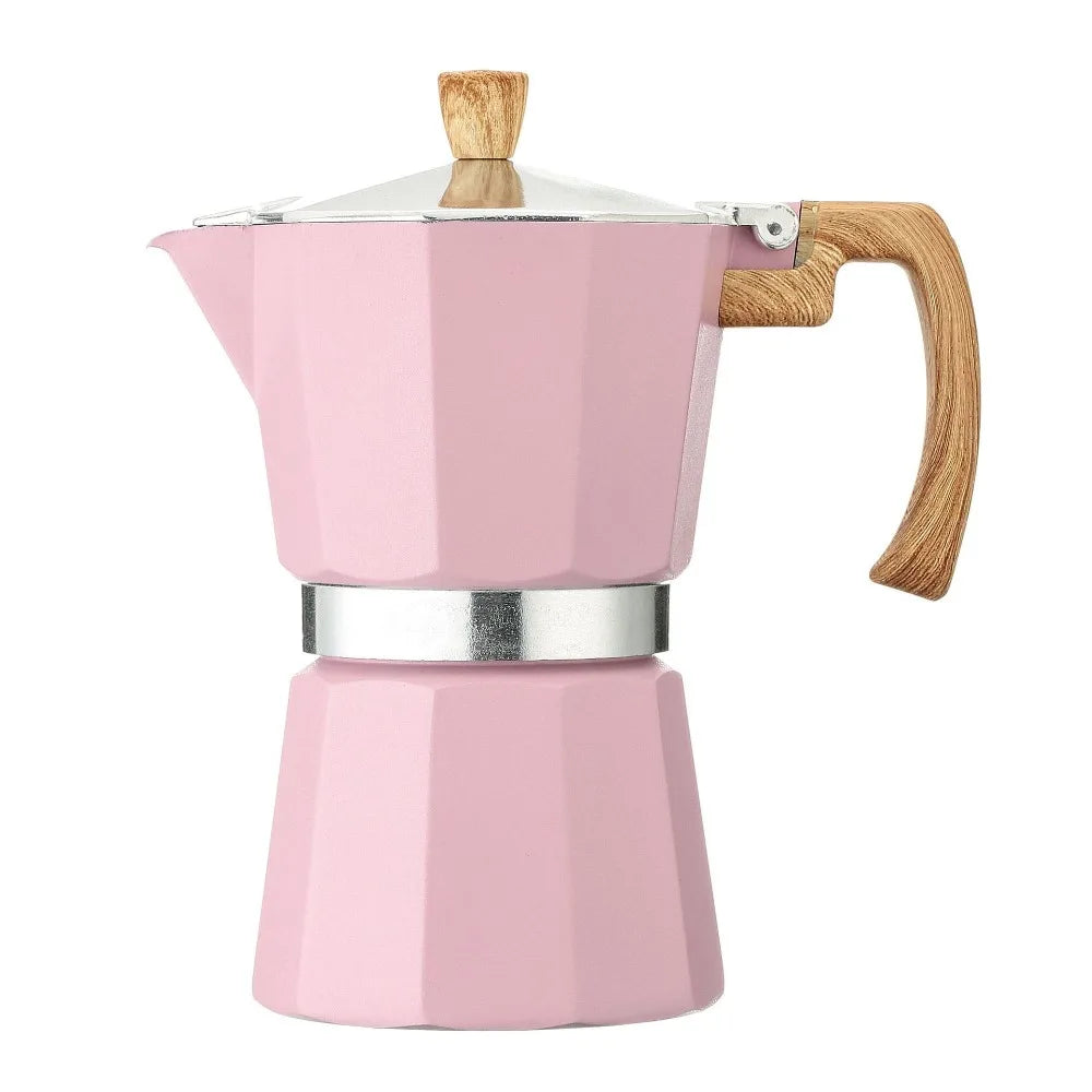 Pot moka octogonal classique