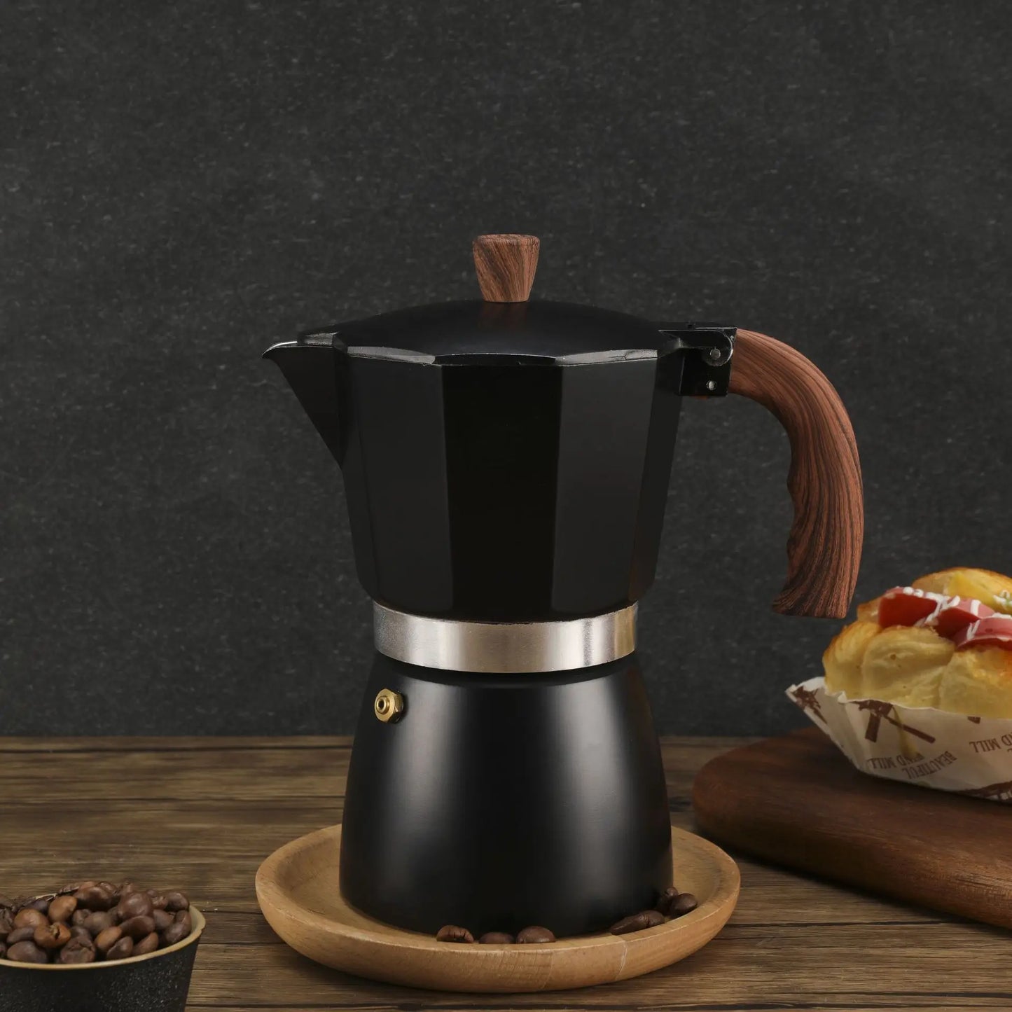 Cafetière italienne "en couleur" 6 tasses