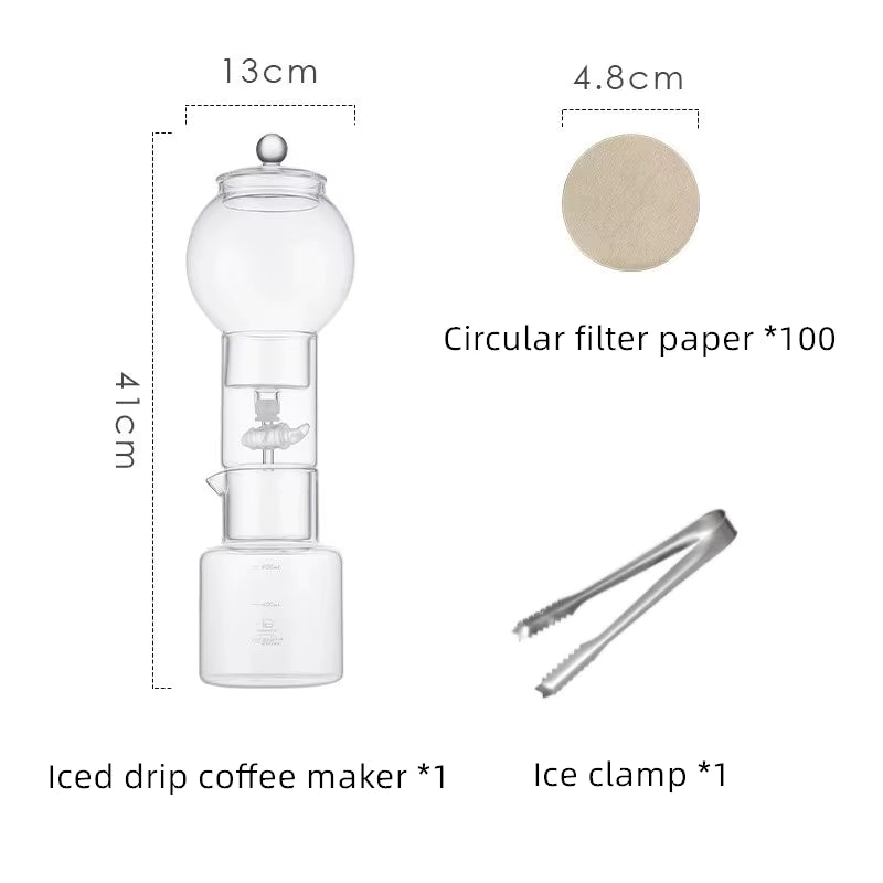 Cafetière d’infusion à froid goutte à goutte
