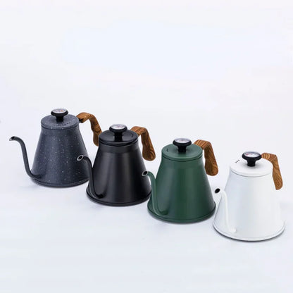 Bouilloire col de cygne thermomètre intégré 1,2L