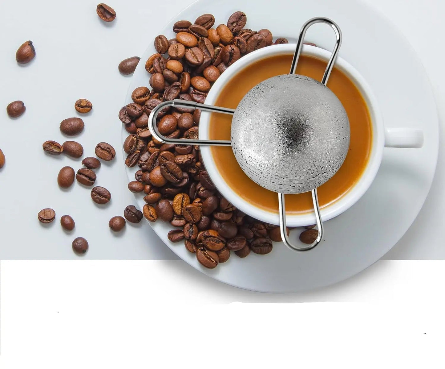 Sphère glacée pour café
