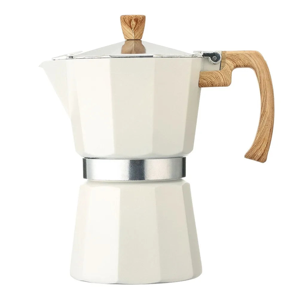 Pot moka octogonal classique