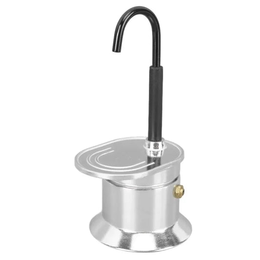 Cafetière italienne aluminium ou noire 50 ml – Espresso authentique