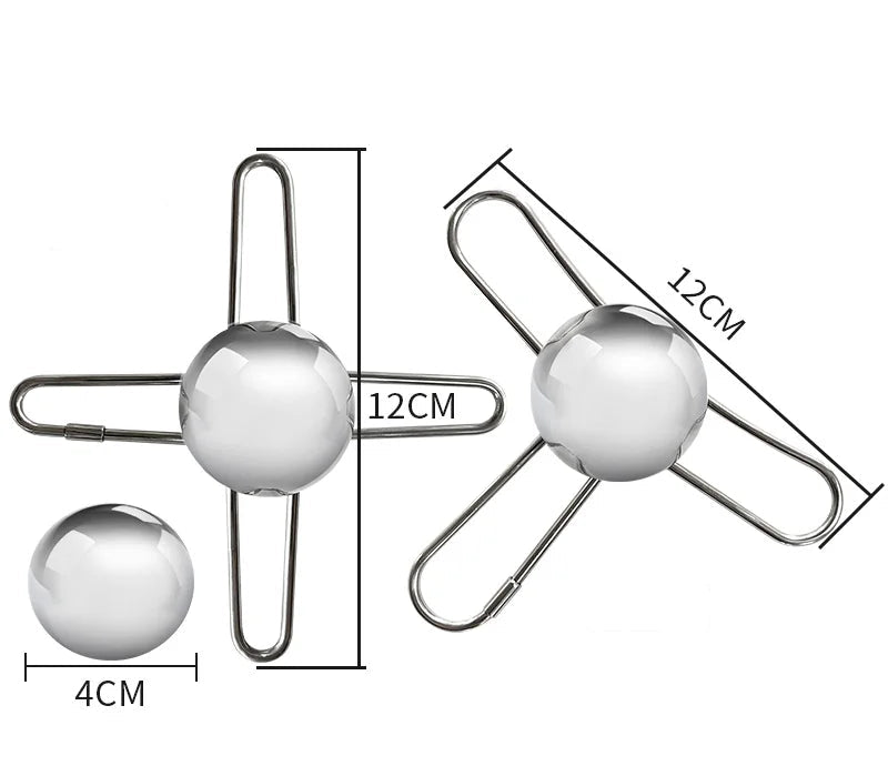 Sphère refroidissante pour café espresso – acier inoxydable réutilisable 3 ou 4 branches