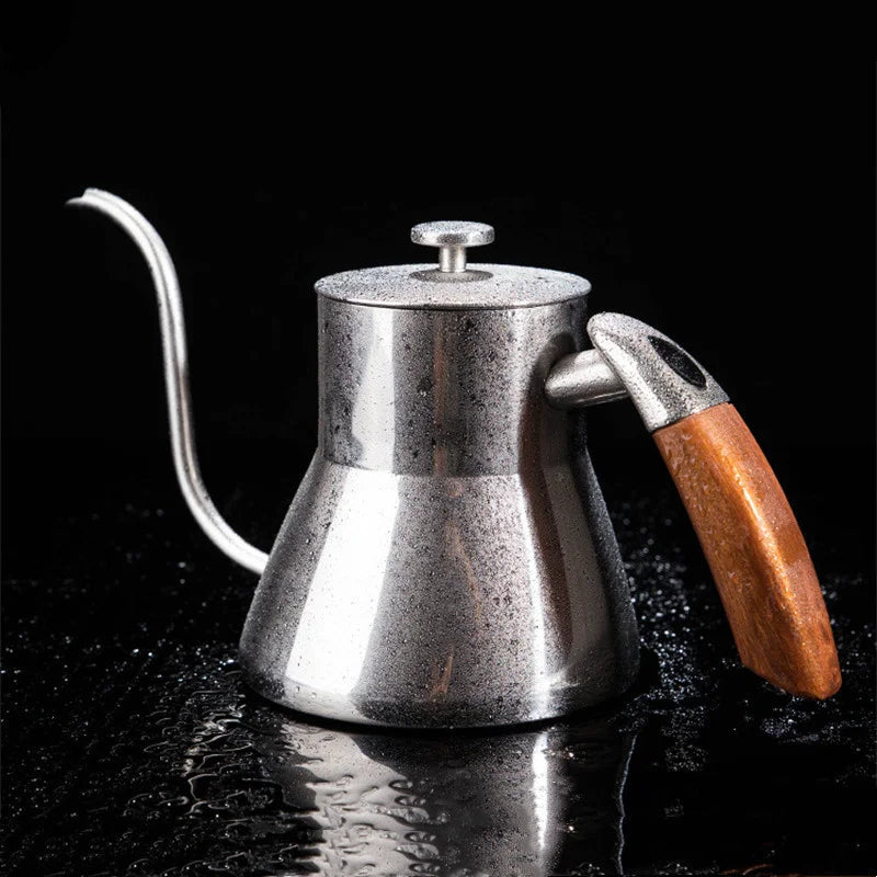 Bouilloire 800 ml avec manche en bois