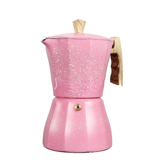 Cafetière Moka rose