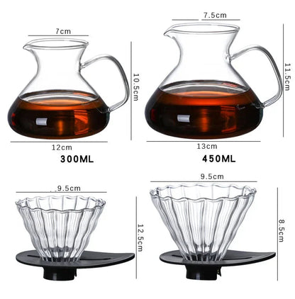 Cafetière Barista goutte à goutte en verre