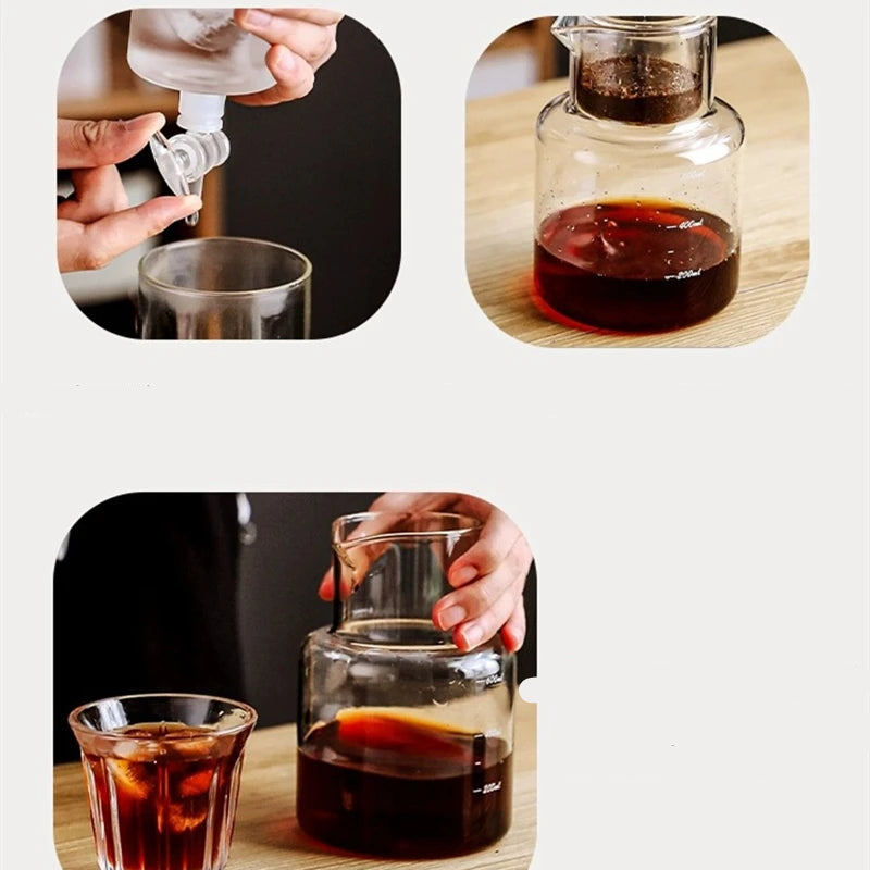 Cafetière d’infusion à froid goutte à goutte