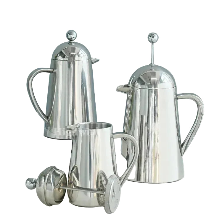 Cafetière à piston en inox