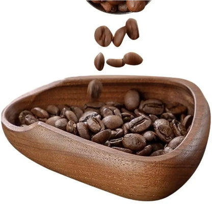 Tasse à mesurer en bois pour café