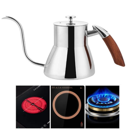 Bouilloire col de cygne 800 ml compatible induction