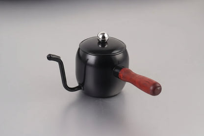 Bouilloire col de cygne en acier inoxydable 500 ml style cafetière turque