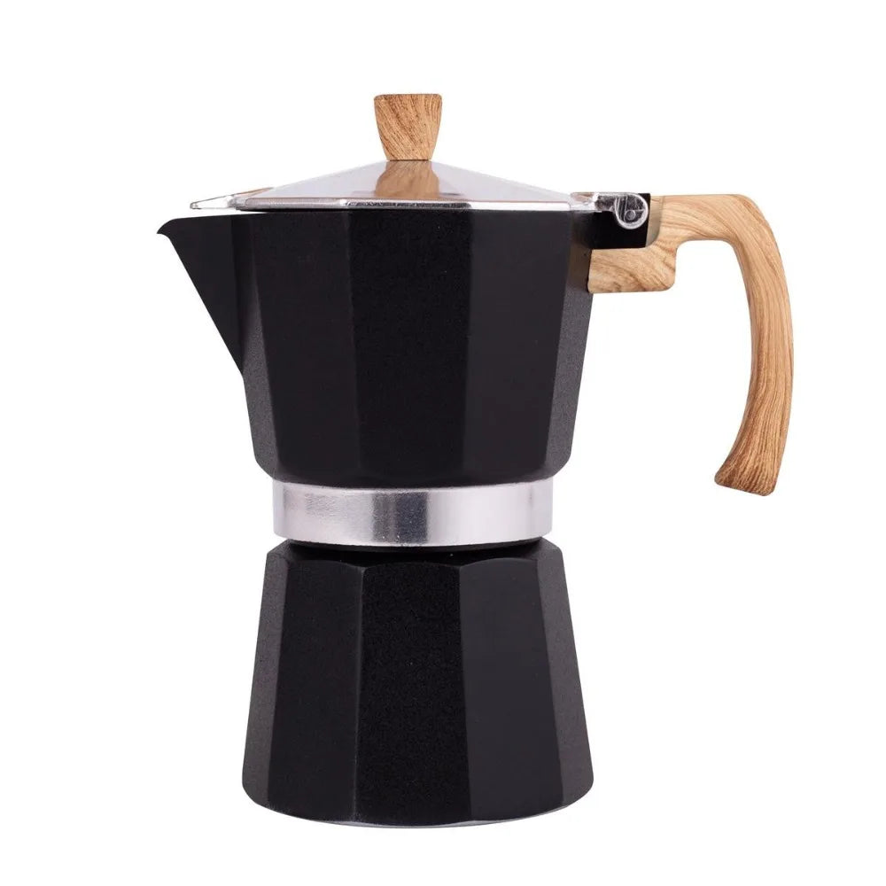 Pot moka octogonal classique